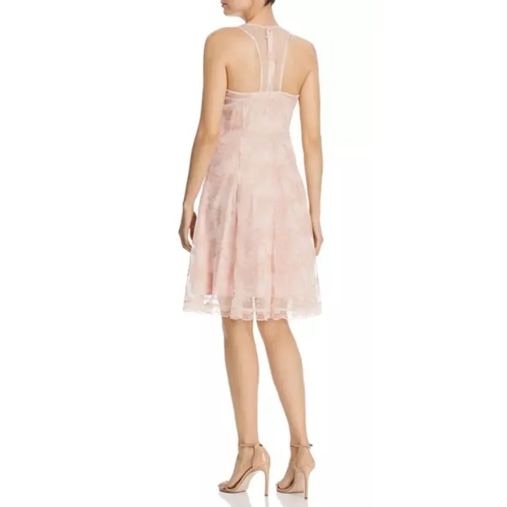 nanette Nanette Lepore Embroidered Mesh Dress Size 10
